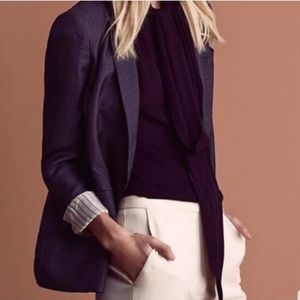 《 Rag & Bone 》Silk Belmar Microdot Blazer